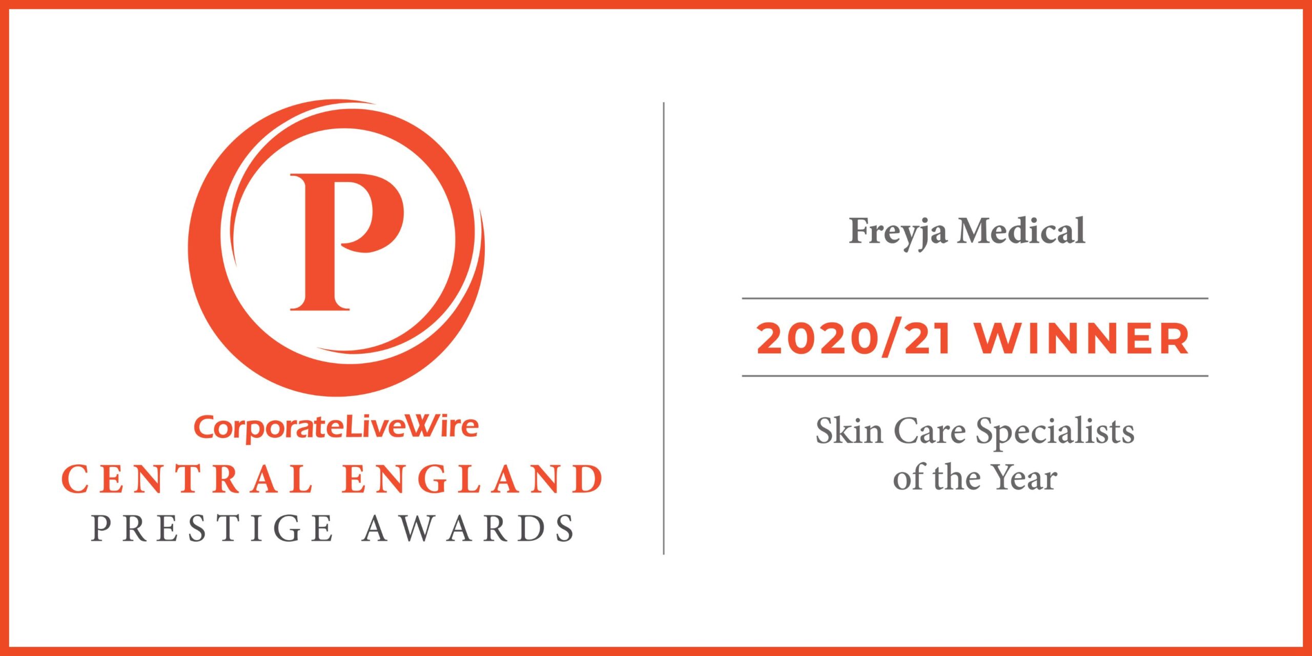 Freyja Medical, dermatology and aesthetic clinic of the year 2020, SME Awards