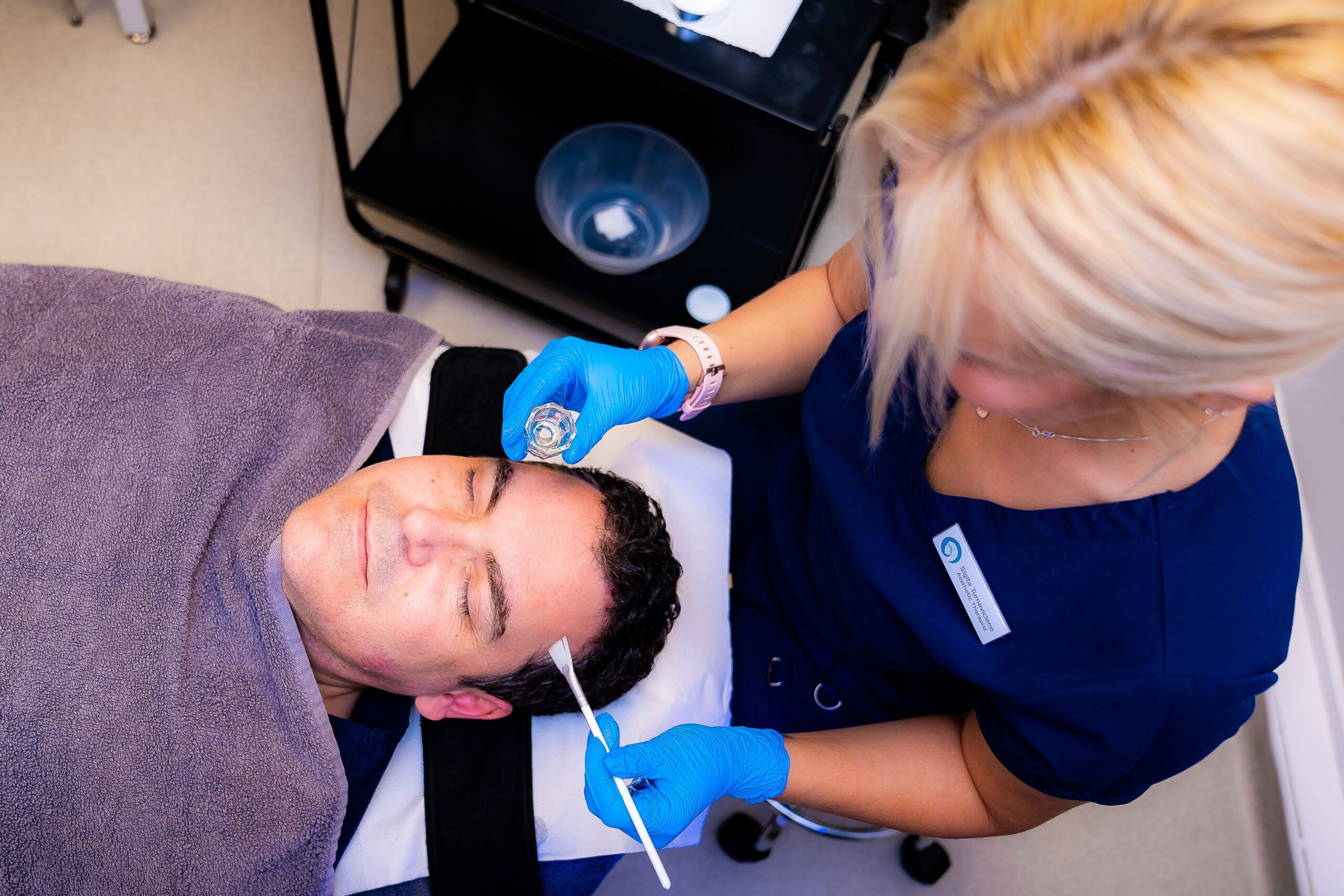 Chemical Peels for dimpled chin at Freyja Medical in Wrexham, Nantwich and Cheshire